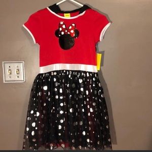 NEW Disney Minnie Mouse Dress Size Large 10/12
